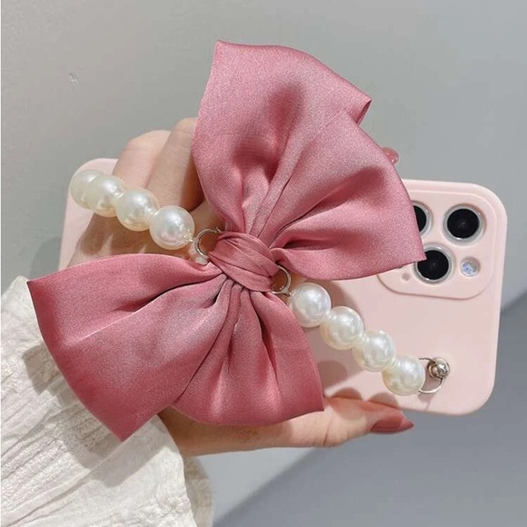 💖NEW!! BOW Pearl Design IPhone Case IPHONE 12 PRO MAX - Picture 3 of 8